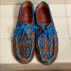 Women’s Twisted X Aztec Print shoes/loafers
